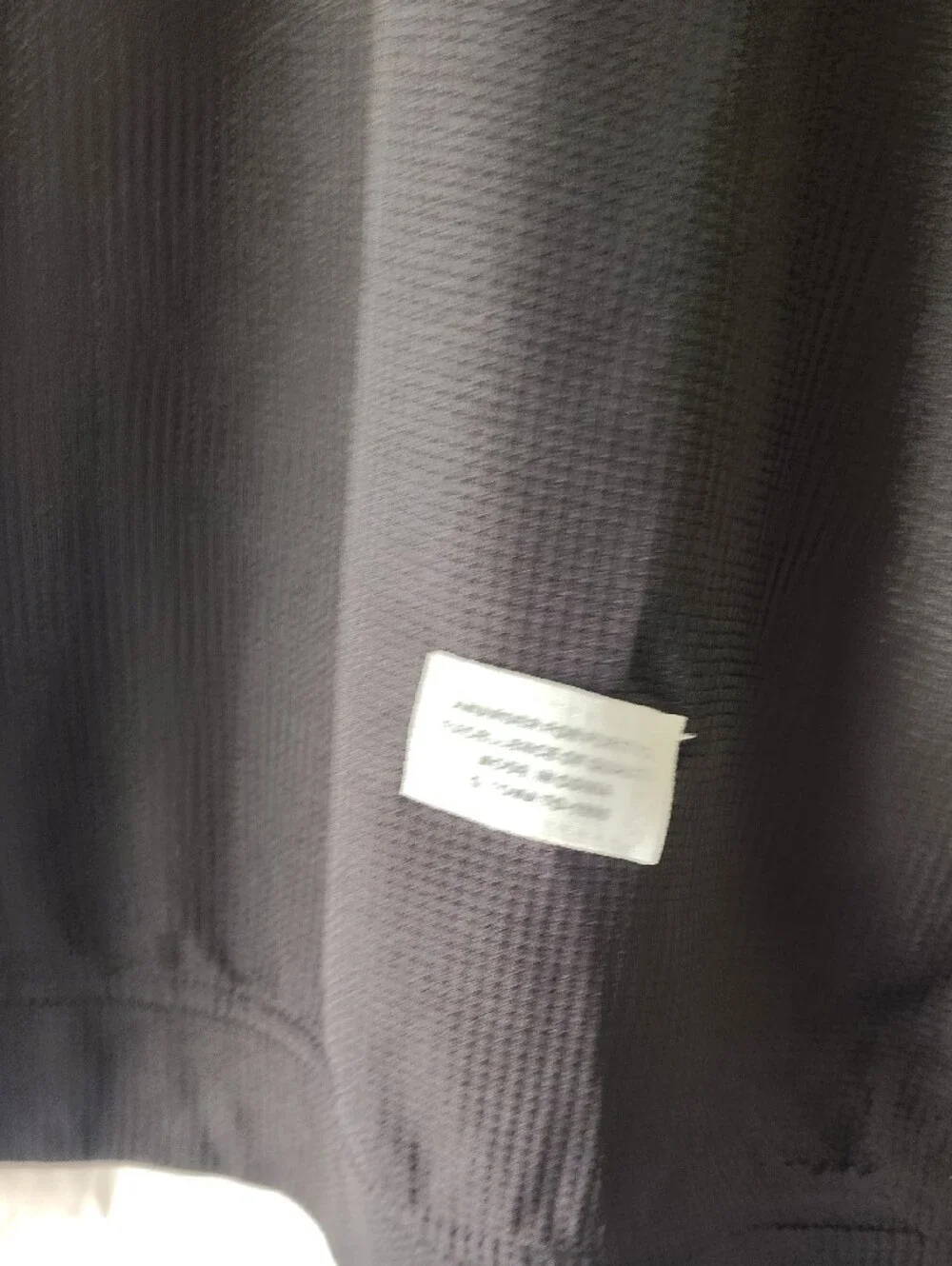 The North Face Black Tee with White Logo